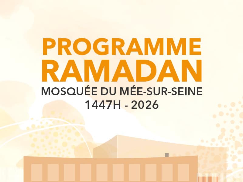 Programme ramadan 1447 – 2026