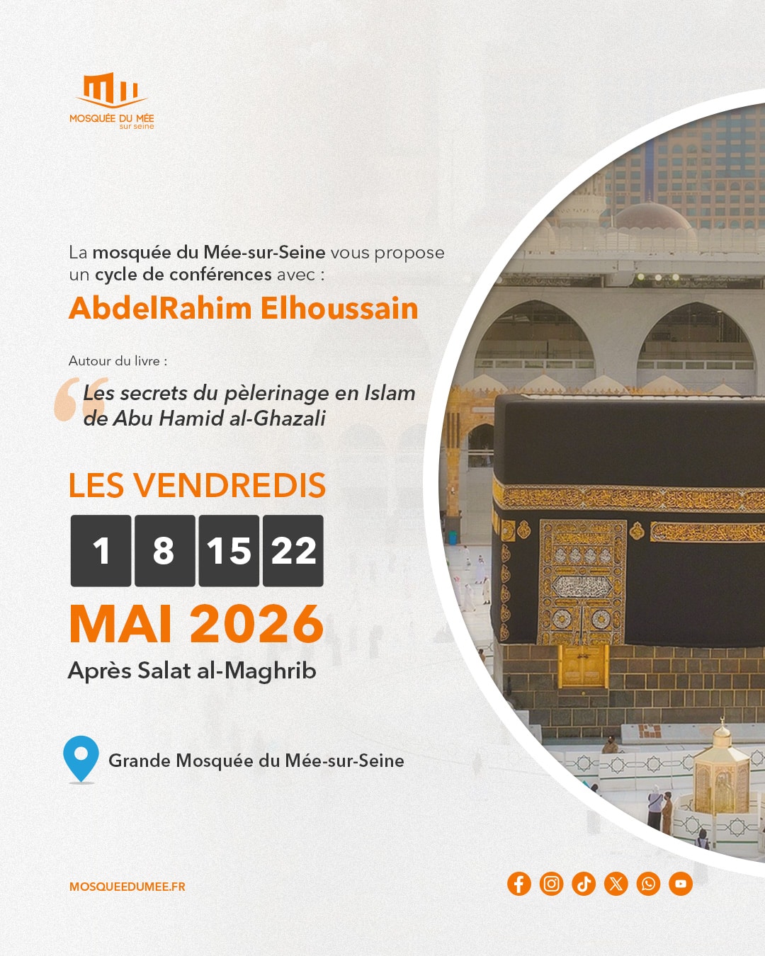 CYCLE DE CONFÉRENCES SUR LE HAJJ